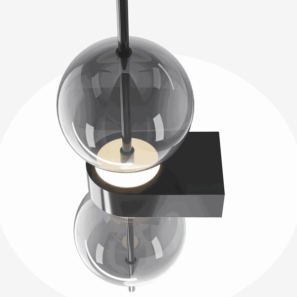 Wall Light 'Double Moon'