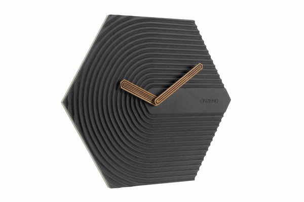 Minimalistische Wanduhr