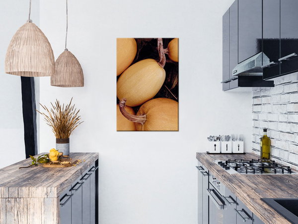 Kunstdruck auf Leinwand 'Fall Season Vertical'