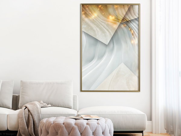 Poster 'Wavy Surface'