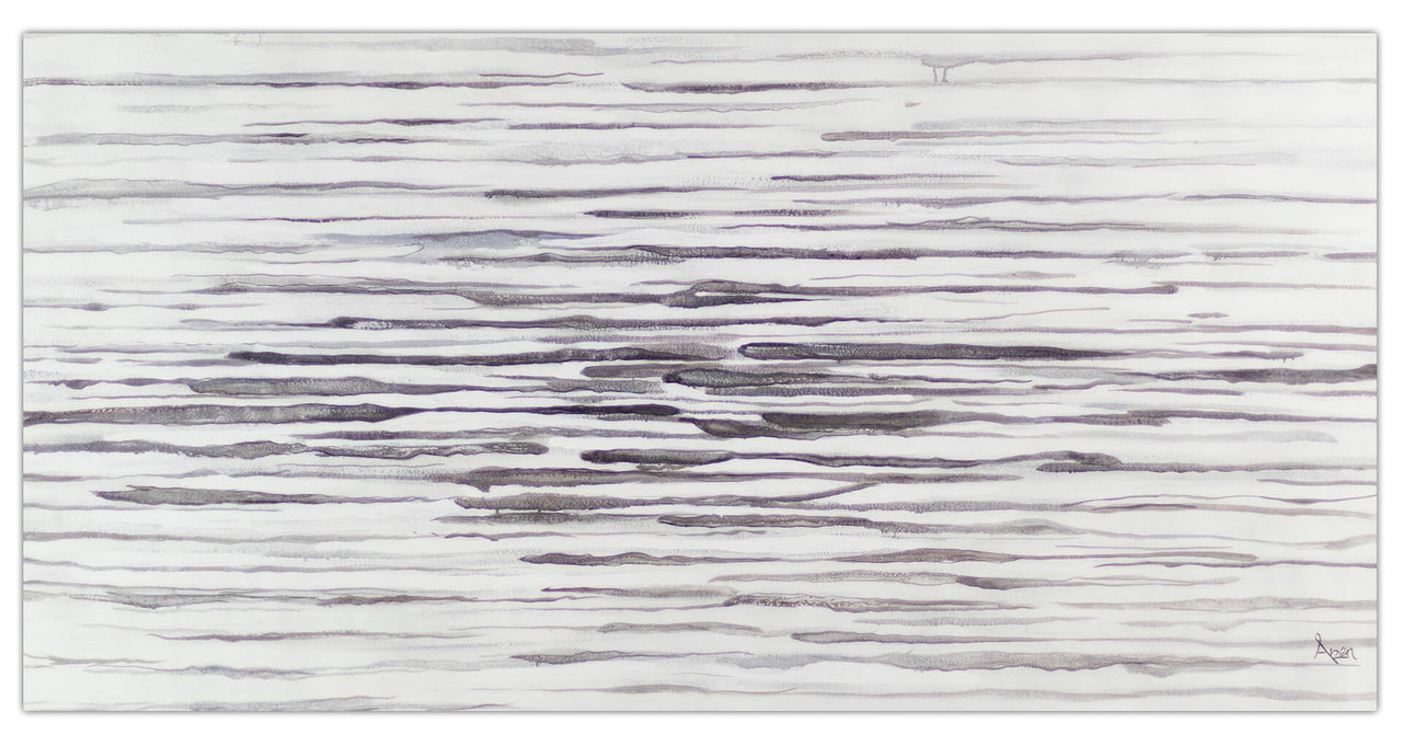 XXL Olieverf schilderijen 'Rippling Lagoon' | Handgeschilderd unicum in de ruimte.