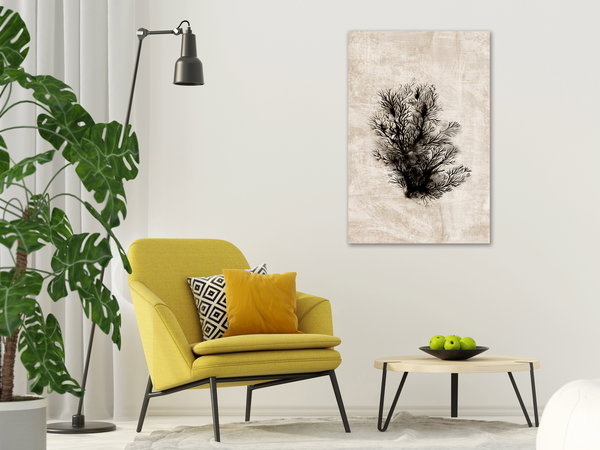 Kunstdruck auf Leinwand 'Oceanic Flora Vertical'