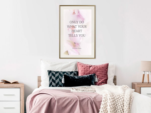Poster 'Do What Your Heart Tells'