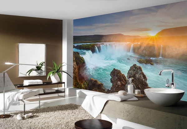 Tapete 'Godafoss' 400x267cm