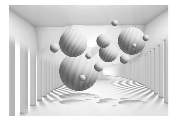 Tapete 'Balls in White'