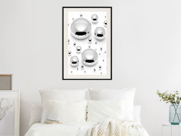 Poster 'Silver Drops'
