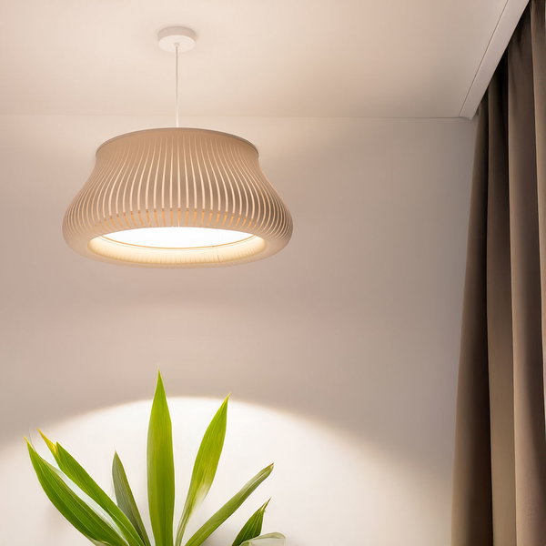 Suspension luminaire 'Oblo Calm Aura 1'