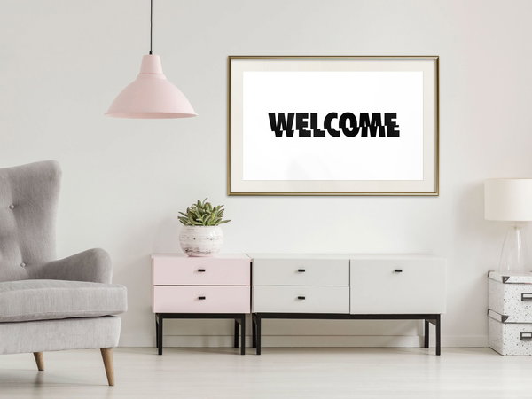 Poster 'Welcome'