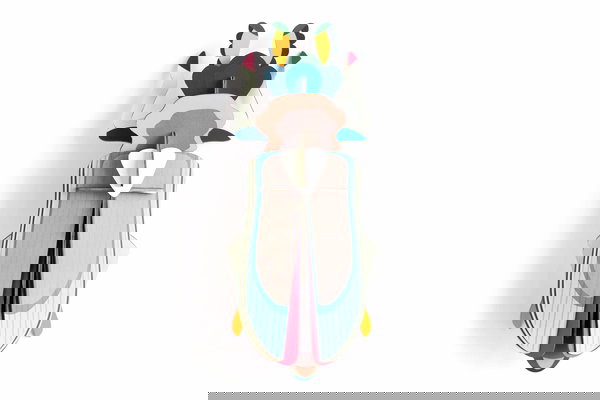 Objet mural en carton 'Tiger Beetle Decor'