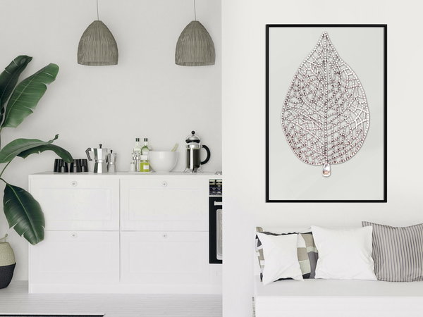 Poster 'Leaf-Shaped Pendant'
