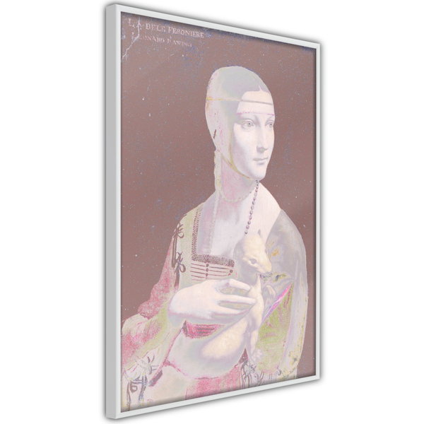 Poster 'Pastel Lady'