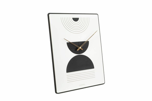 Minimalistische Wanduhr