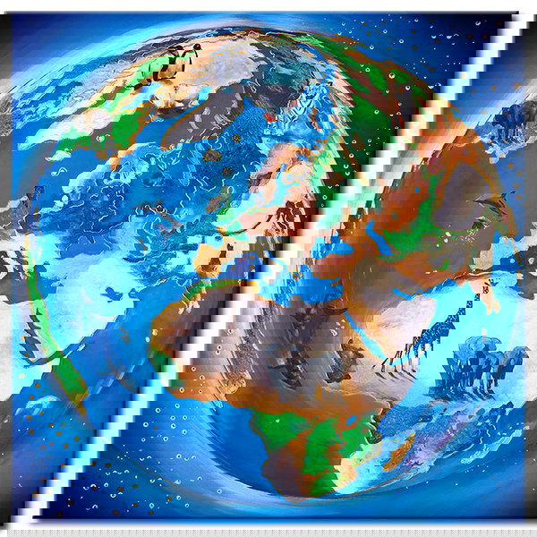 Impression sur toile 'Earth'