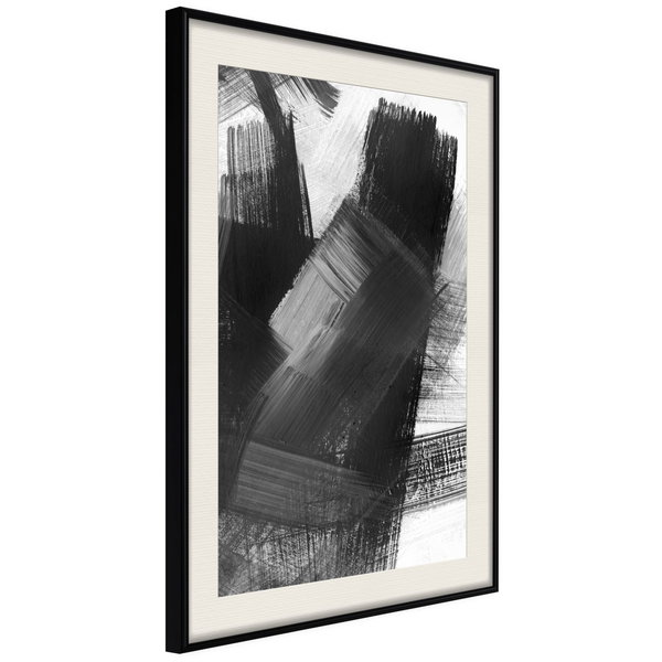 Poster 'Black Mosaic'