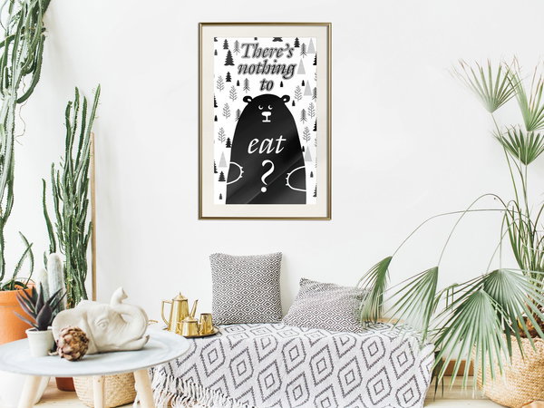 Poster 'There's Nothing To Eat?'