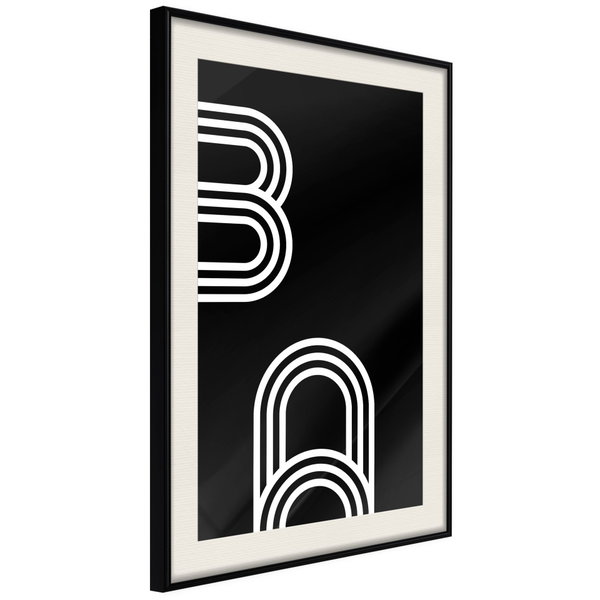 Poster 'Twisted Paper Clips'
