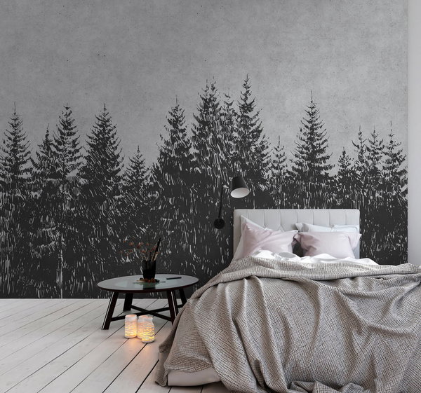 Wallpaper 'Black Forest 3' 400x270cm