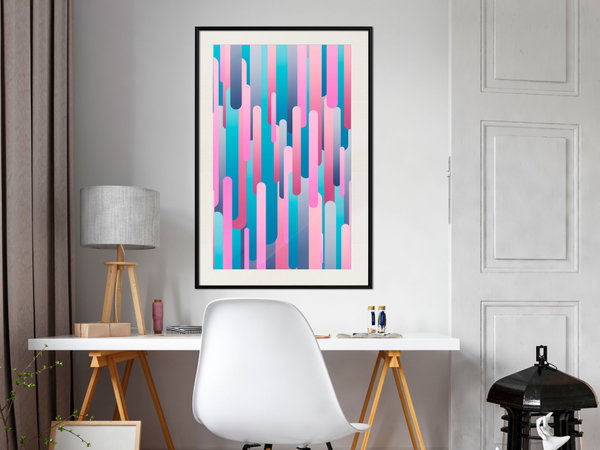 Poster 'Abstract Skyscrapers'