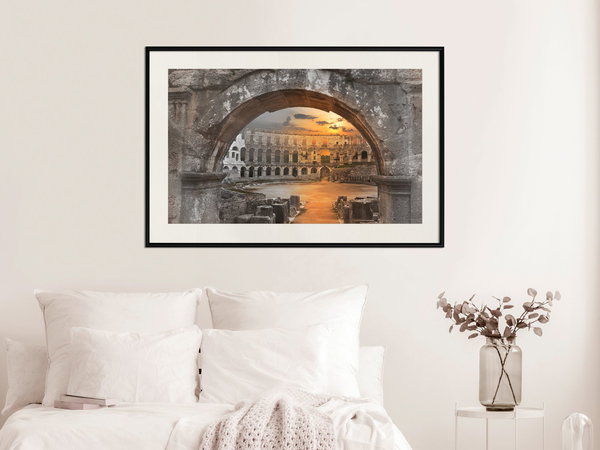 Poster 'Sunset in the Ancient City'