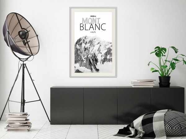 Poster 'Mont Blanc'