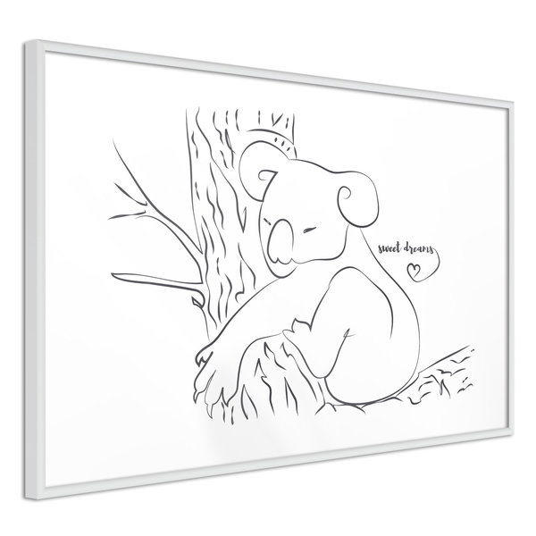 Poster 'Sleepy Koala'