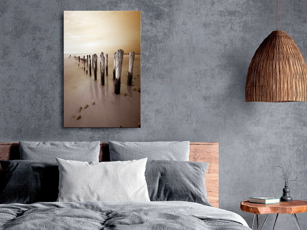 Kunstdruck auf Leinwand 'Autumn Outflow Vertical'