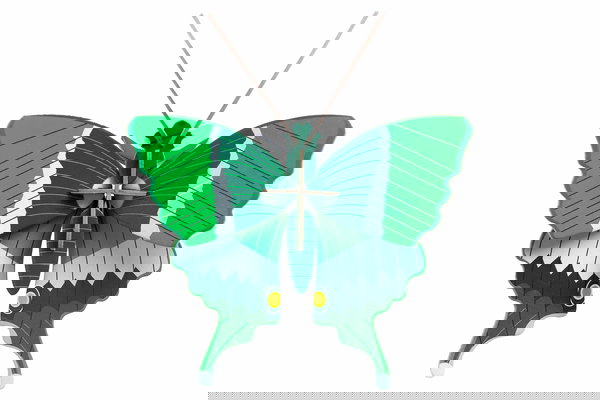 Sculptură de perete din carton 'Jade Butterfly Decor'