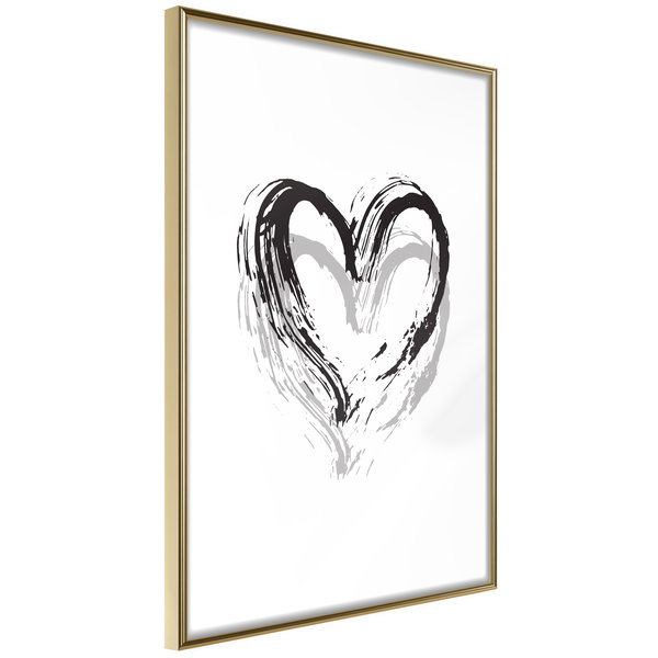Poster 'Painted Declaration of Love'