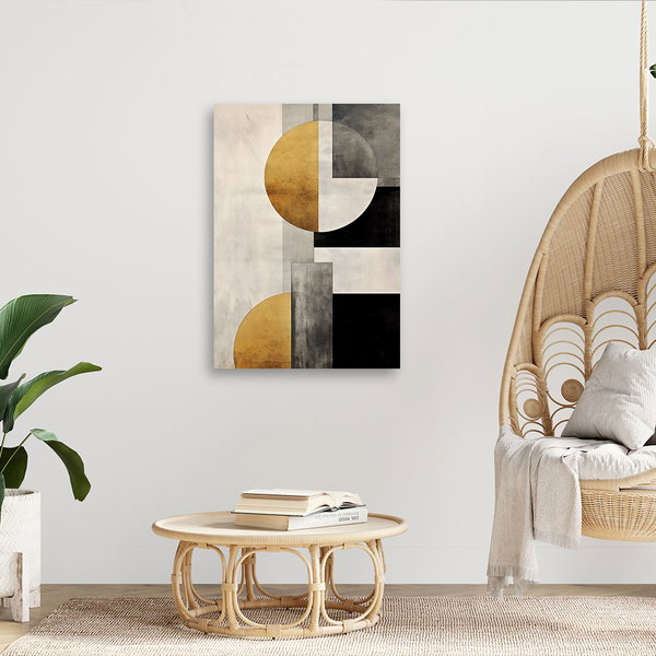 Impression sur toile 'Geometric Elegance 2'