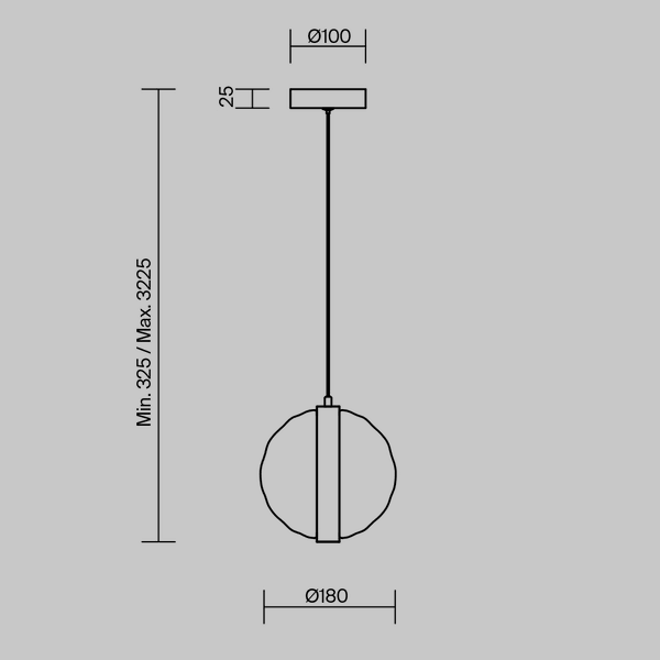 Lampa Wisząca 'Misterio 2'