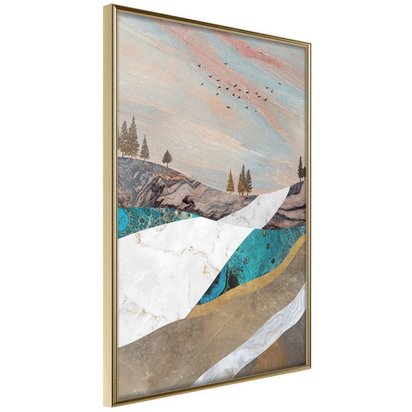 Poster 'Painted Landscape'