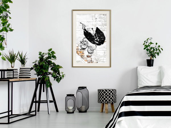 Poster 'Speeding Stroller'