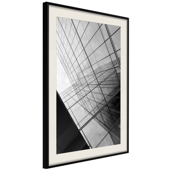 Poster 'Steel and Glass (Grey)'