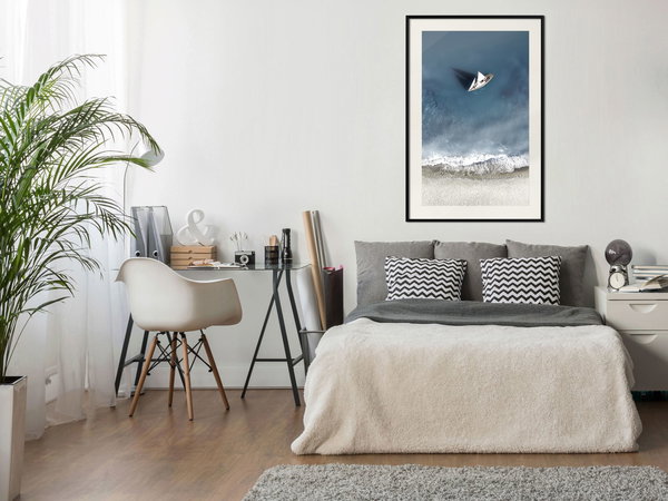 Poster 'Yacht at Sea'