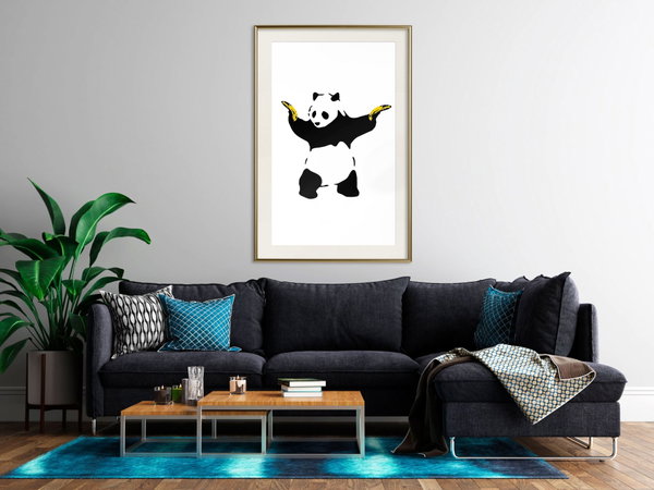 Poster 'Panda with Guns'
