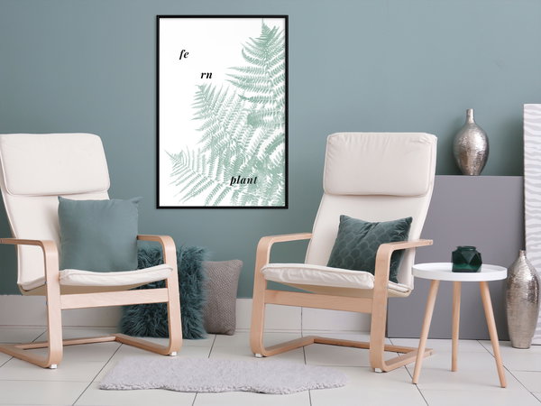 Poster 'Pale Green Fern'
