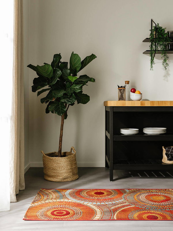 Design In- &amp; Outdoor-Teppich Artis Orange