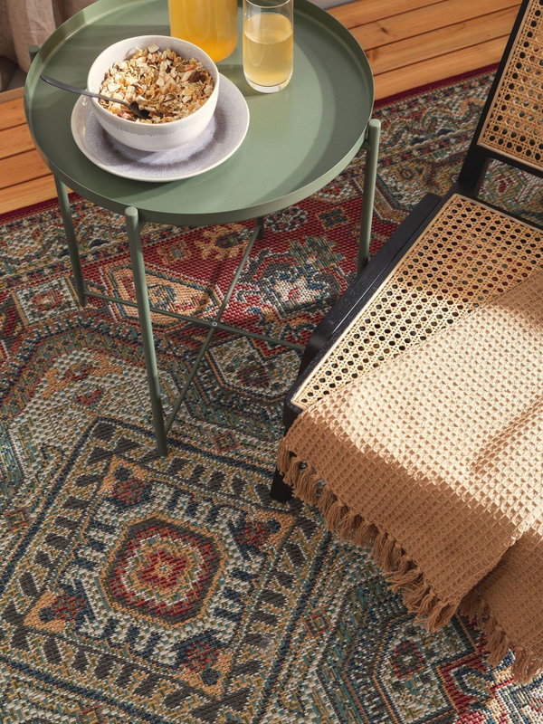 Design In- &amp; Outdoor-Teppich Mirena Bunt