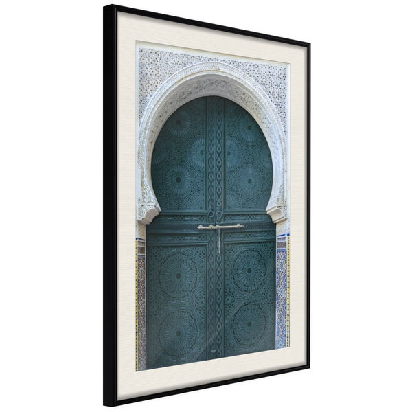 Poster 'Closed Passage (Brown)'