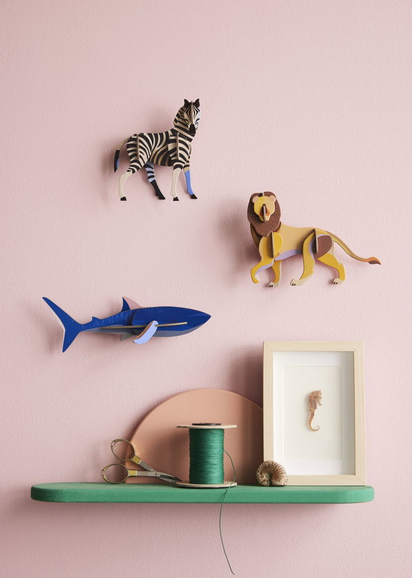 Wanddeko Papier 'Shark'