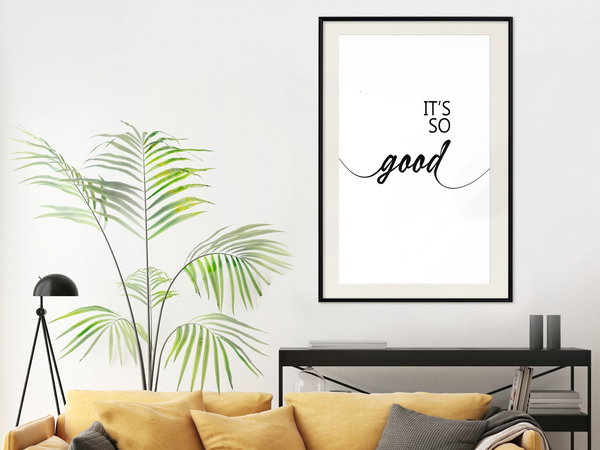 Poster 'It's so Good'