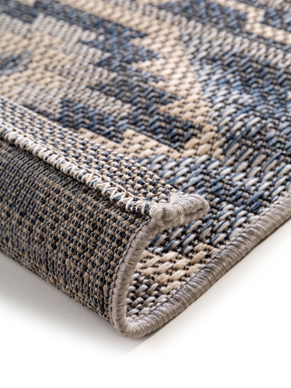 Design In- &amp; Outdoor-Teppich River Blau