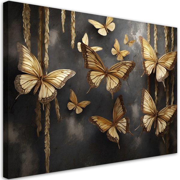 Stampa su tela 'Twilight Flutter 1'