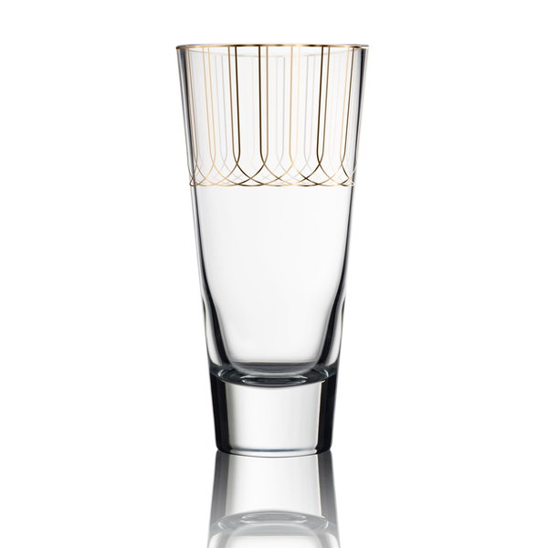 Glas Vase 'Art Deco Charm' von Goebel 12x26x12cm