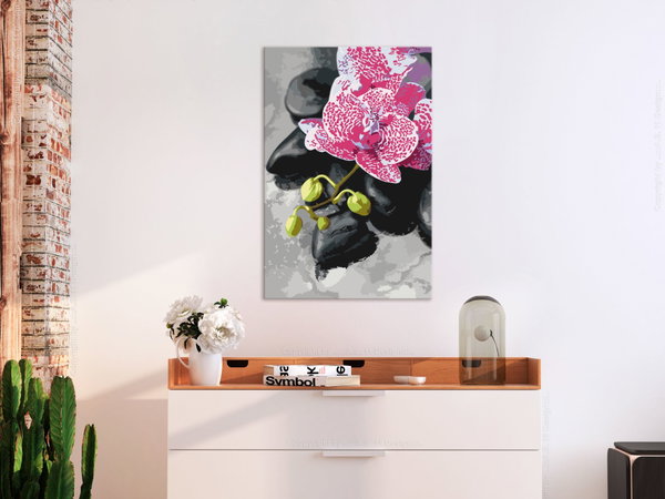 Dipingere con i numeri 'Pink Orchid'