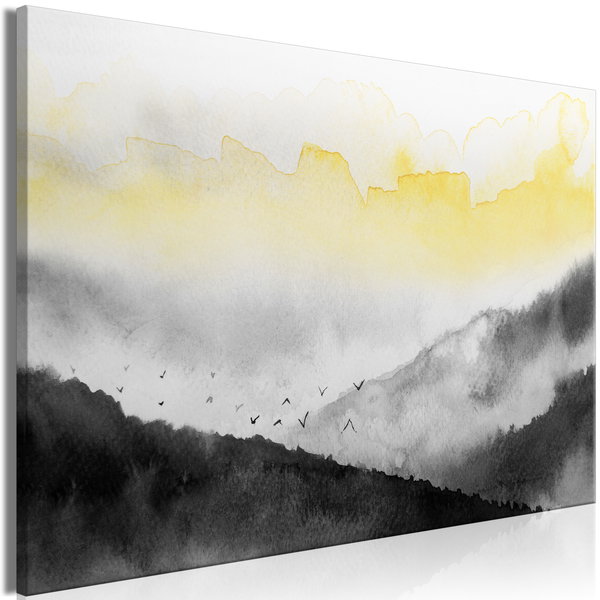 Art print on canvas 'Vast Landscape Wide'
