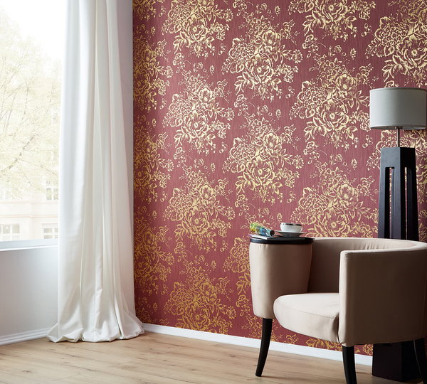 Tapete 'Metallic Silk 6' 53x1005cm
