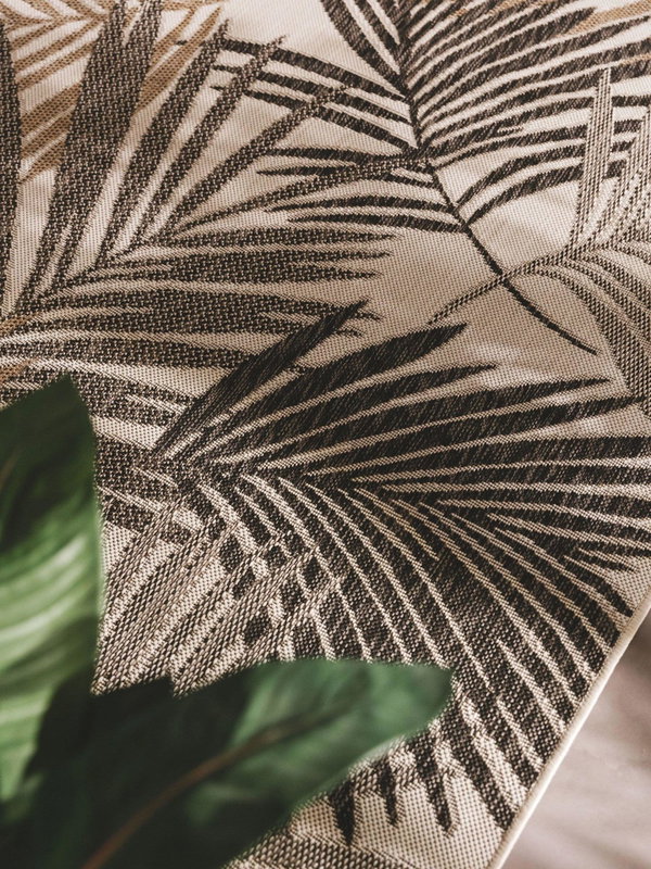 Design In- &amp; Outdoor-Teppich Cleo Schwarz