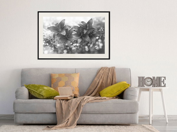 Poster 'Dark Lillies'
