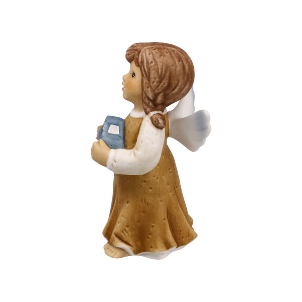Porzellan Figur 'Gute Fahrt' von Julia E. Limpke 4x8,5x3,5cm